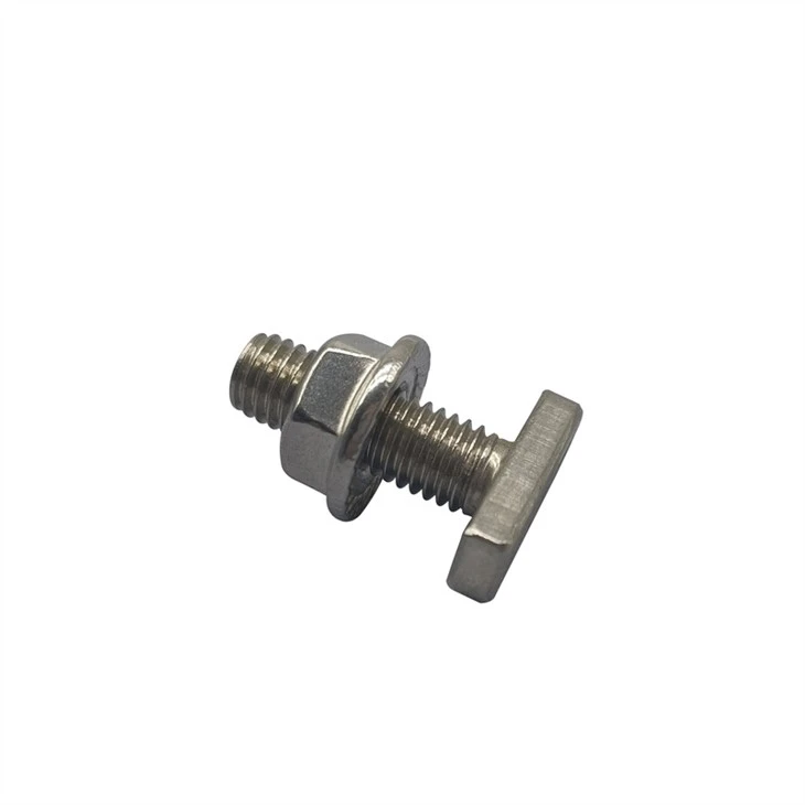 Stainless Steel T Slot Bolt Fastener